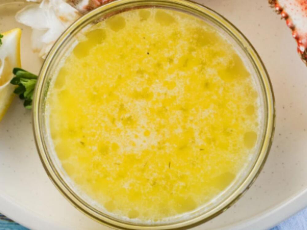 Cup of Butter with Garlic